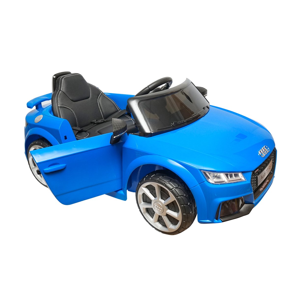Masinuta electrica cu baterie 6V/4Ah si telecomanda pentru copii Audi TT JE1198 albastra